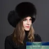 100% cálido de invierno para mujer, sombrero de piel de mapache auténtica, sombrero de bombardero de piel auténtica rusa con orejeras para mujer, diseño experto de fábrica Qual300o