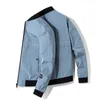 Высококачественные мужские пальто куртки на молнии тупель мужской весна осень сплошной повседневный полиэстер S Mens 210909