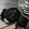 CRRJU, relojes para hombre, marca de lujo, reloj de cuarzo a la moda, resistente al agua, malla fina, fecha de acero, reloj analógico para hombre, reloj Masculino 210517