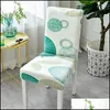 Chaise Ers Ceintures Maison Textiles Jardin Famille Simple El Tissu Élastique Siège Une Pièce Er Général Table À Manger Tabouret Spandex Drop Delivery 20