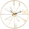 Art Creative Wall Clock Silent Modern Design Large Luxury Nordic Wall Clock Living Room Reloj Pared Household Products 50 H1230