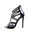 Plattform Sandalen Sommer Kleid Schuhe Frauen High Heel Dünne Knöchel Strap Damen Hochzeit Gladiator Sandalen chaussures femme ete 2020 Y0608