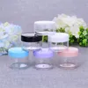 10g 15g 20g Cosmetic Jar Sample Empty Container Bottle Plastic Pot Jars with Screw Cap Lid Bottles Eye Shadow Case