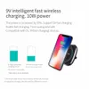 Nillkin 10W chargeur de voiture sans fil rapide Qi support magnétique iPhone 11 Xs Max X Xr 8 Samsung Note 10 S10 S10 + S9 pour Xiaomi