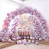 Feestdecoratie donkergroene ballon 30 stks/perceel 5/10 inch macaron ronde latex ballonnen verjaardagsdecoraties volwassen helium bruiloftsbenodigdheden