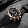 CHEETAH Top Luxury Brand Uomo Orologio digitale Orologi sportivi militari Moda uomo Orologio da polso al quarzo impermeabile Dual Display Orologio 210517