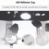 Lamp Covers & Shades 60-80 Degree 1 Set Of 30W 50W 100W LED 44mm Lens + Reflector Collimator Fixed Bracket 3mm Thickness Bottom