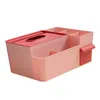 Tissue Boxes Servetten Hoge Kwaliteit Servet Houder Afstandsbediening Rack Cosmetica Opbergdoos ABS Case Mode voor Woonkamer