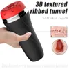 Nxy Sex Men Masturbators New Automatic Powerful Sucking Male Masturbator Blowjob Machine Oral Vibrator Silicone Pussy Toys for Goods Adults 1222