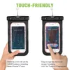 Amerikaanse voorraad 2 Pack Waterdichte koffers IPX 8 Cellphone Droge tas voor iPhone Google Pixel HTC LG Huawei Sony Nokia en andere telefoons A44