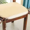 8 Color Linen Four Seasons Universal Dining Chair Cushion Chinese Thicken Non-slip Horseshoe Shape Pad Home Restaurant Mat 211203