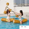 Fileira flutuante inflável Joust Piscina flutuador para adultos Jogo de festa de água esporte brinquedos brinquedos para jangada de crianças