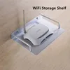 Home Decor Organizer Wireless Wifi Router Telephone Shelf Panel Wall Hanging Plug Board Bracket Router Storage Rack Bracket 210705