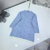 designer bambini pullover maglione per bambini gonna abbigliamento autunnale per ragazze Un vestito in filato 100150 taglia6786875