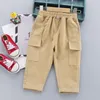 Kinderhose, lässige Pulloverhose für Kinder, Jungen, Cargohose, weiche Böden, Baby-Frühlingshose 634993404937