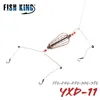 20g-45g Stainless Steel Carp Fishing Rigs Hair Europe Feeder Group Sinker Bait Cage With Holder Hook Hooks