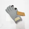 Fünf-Finger-Handschuhe, gestrickt, Touchscreen, für Damen, Herbst und Winter, Reisen, warmer Handschuh 203