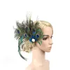 Fermagli per capelli Barrettes Feather Fascinator Clip Decorativo Tornante Ladies Wedding Party Bridal Tiara Accessori donna Band