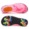 Chaussures de plage femmes enfants eau Aqua pieds nus chaussettes enfants mer Waterschoenen natation natation Surf sports nautiques baskets été 2020 Y0714