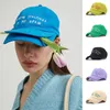 Double Brim Letter Broderade Baseball Caps Outdoor Travel Fashion Korean Duck Tongue Cap för män och kvinnor