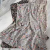 Wizard of Oz Oil Painting Chiffon Skirt for Women In Summer Long High Waist A-line Drape Over Knee 210529