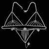 Sexy shining Rhinestone body women's sling chain crystal underwear thong Belly Chain Jewelry Gift