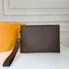 Luxurys Designers CITY POUCH Zippy Clutch Bag Women Wallets Wristlet Bags Key Pouches Coated Canvas Men Coin Wallet التخزين اليومي محفظة الهاتف المحمول مع صندوق