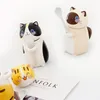 Nowy Cute Cat Ceramics Kubek Kawy Z Łyżką Kreatywny Ręcznie Malowane Drinkware Milki Herbaty Kubki Nowość Prezenty