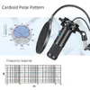 Professionell USB Kondensor Mikrofon Gaming för bärbar Windows CardioID Studio Recording Voice Karaoke Microfono med Mic Stand