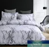 Conjuntos de cama de padrão de mármore Conjunto de capa de edredão de 2/3pcs Conjunto de cama Twin Double Queen Quilt Cover de cama (sem lençol sem enchimento) Preço de fábrica Projeto de design de qualidade mais recente estilo