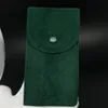 2022 Top Luxury Green Papers Gift Watches Boxes Leather bag Card For Rolex Watch box266E