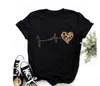 여자 티 나비 나무 인쇄 하라주쿠 여름 티셔츠 캐주얼 라운드 넥 반팔 탑 티 셔츠 여성 블랙 티셔츠 드롭 선박
