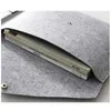 Trwałe foldery przycisku Foldery Materiały Dostawy A4 Filt Pocket Pocket Creative Przenośny Archiwalny Bag Szkoła Artykuły 4RY DHL Free 1365 T2