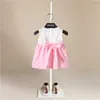 Baby meisje kleding baby jurk stijl zomer bloem verkoop baby meisje mode jurk stijl meisjes kerstjurk kerstkleren Q0716