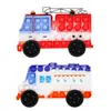 brinquedo de caminhão de bombeiros de carros