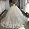 カスタムメイドの美しい輝きの結婚式のドレッシーブリンの恋人のブライダルボールガウンのwientdressesプラスサイズのvestidos
