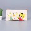 Sublimation Blank Cosmetic Stationary Bags Canvas Zipper Pencil Case Gift For Kids Cases Customized Women Makeup Bag Fashion Handbag Pouchs
