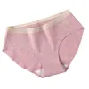 3 pièces / ensemble sexy sous-vêtements en coton sans couture femmes culottes douces pour femme culotte douce pour la peau confort lingerie slips pour femmes 210720