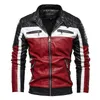 Autumn / Winter Men's Jacket Zip Jaqueta Jaqueta Jaqueta Jaqueta Acolchoado Calor Men's Casual Carrinho Colares Biker Jacket KH08 211111