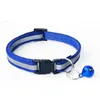Haustier-Hundekatzen-Halskette, bunte Katzenhalsbänder, Zubehör, Pfotenabdruck, verstellbares Halsband mit Glöckchen-Halsband, niedliches Haustier-Leinen-Zubehör, reflektierende Sicherheits-Halsbänder