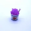 5 stks-simulatie Ice Cup Multicolor Ice Cream Sand Cup DIY Handgemaakte Voedsel en Speelaccessoires G1019