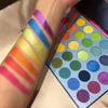 Paleta do powiek 39 Kolor Rainbow Makeup Taca Fluorescent Highlight Matte Eye Shadow Disc