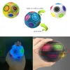 Fidget Toys Sensory発光創造的な魔法の虹ボールキューブアンチストレスキッズ教育学習面白い贈り物と大人の減圧玩具サプライズ卸売