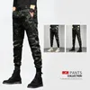 Pantaloni da uomo BAPAI Fashion Oversize Camouflage Cargo Outdoor Army Pantaloni da combattimento multifunzionali Slim Hiking