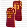 Maillots USC Trojans de basket-ball personnalisés 21 Onyeka Okongwu 15 Mobley 10 Adlesh 31 Rakocevic 3 Weaver 2 Jonah Mathews