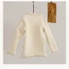 Bahar Varış Kızlar Uzun Kollu T Gömlek Çocuklar Pamuk Kore Tasarım Çocuk Giysileri Tops 210528