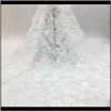 ملابس ملابس النسيج الفرنسية 3D صافي أحدث تطريز أفريقي النيجيري النيجيري Tulle Lace Fabric Tdwab