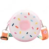 Kids Mini Portemonnees Tas 2021 Leuke Donuts Crossbody Tassen Voor Baby Meisjes Kleine Muntstuk Portemonnee Kid Money Change Portemonnee Toddler Gift