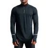 Sports fitness clothing men's T -shirts long-sleeved loose outdoor running quick-drying t-shirt top basketball training sportswear tees
