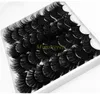 18 Paires Faux 3D Vison Cils Faux Cils Naturel Épais Long Curl Sans Cruauté Cils Extensio Maquillage À La Main